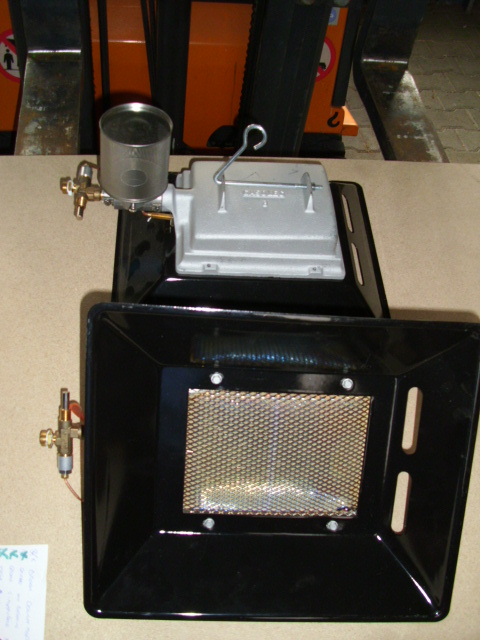 Gaskachel 3.5KW 37x31cm